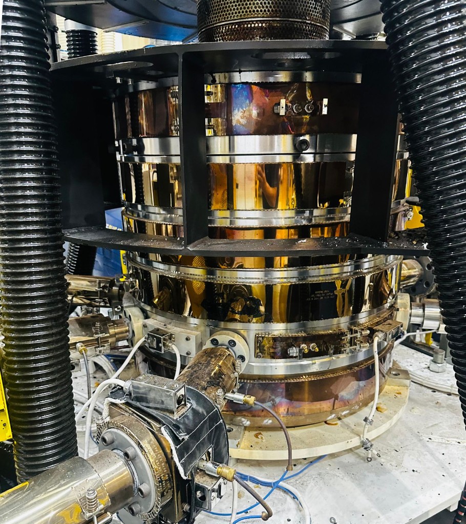 Machine without insulation